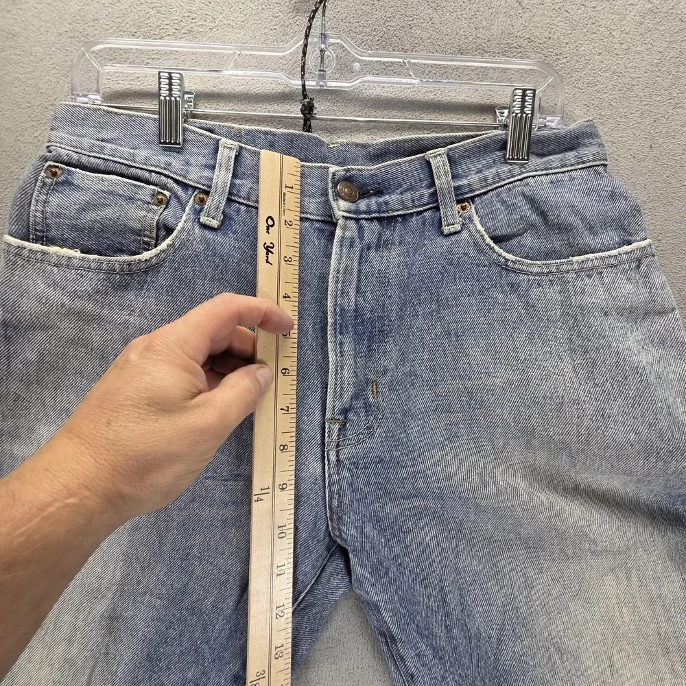 Edwin Jeans Mens 30x33 Blue Selvedge 505XX Regular Straight Light Wash Zip Fly